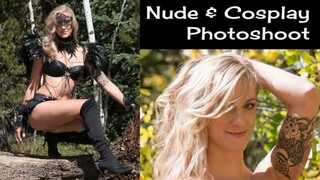 Nude & Cosplay Photoshoot – Beautiful Blonde Amalthea Night
