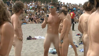 2. Naked in public beach 18+