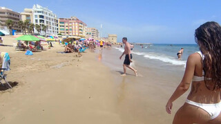 7. Spain best beach cities, La Mata, Torrevieja , 4K