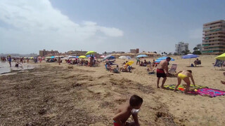 8. Spain best beach cities, La Mata, Torrevieja , 4K