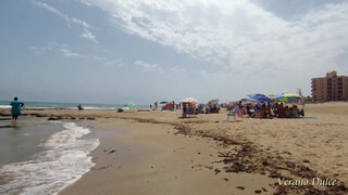 10. Spain best beach cities, La Mata, Torrevieja , 4K