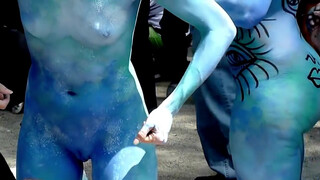 4. The Moment (BODY PAINTING DAY) New York City, USA “2014”