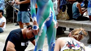 7. The Moment (BODY PAINTING DAY) New York City, USA “2014”