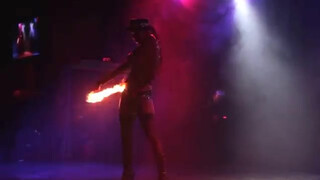 1. Ivizia’s fire act at Dante’s Sinferno Cabaret 10/26/2014
