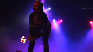 4. Ivizia’s fire act at Dante’s Sinferno Cabaret 10/26/2014