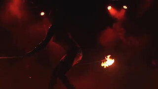 9. Ivizia’s fire act at Dante’s Sinferno Cabaret 10/26/2014