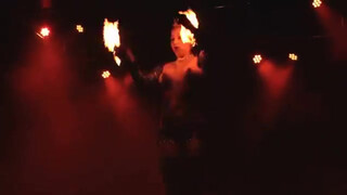 10. Ivizia’s fire act at Dante’s Sinferno Cabaret 10/26/2014