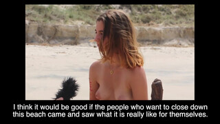 10. Interview with Cecilia at the Clothing Optional Beach