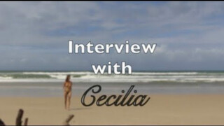 Interview with Cecilia at the Clothing Optional Beach