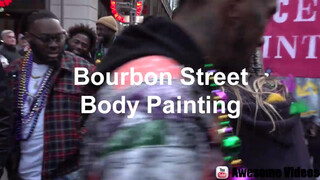 3. Bourbon Street Body Painting