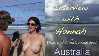 INTERVIEW WITH HANNAH at the Clothing Optional Beach