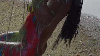 10. S2:E1 Nude Art Ebony Action Body Painting ‘Untitled No.11’ • GD Films • BMPCC 4K Deep House