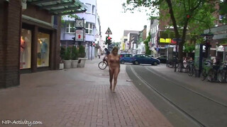 2. Nude In Public Art Session Monic