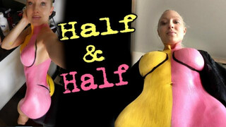 Body Paint Time! Half & Half – Colorful Theme