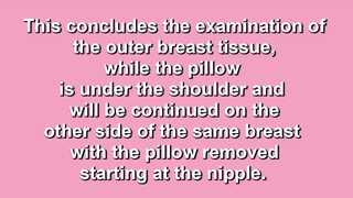 7. Female Breast Self Exam Tutorial