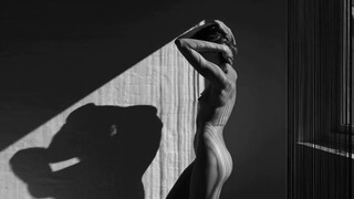 4. Shadow Tango: Nude Model Dancing in Beautiful Light by CommandoArt