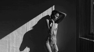 5. Shadow Tango: Nude Model Dancing in Beautiful Light by CommandoArt