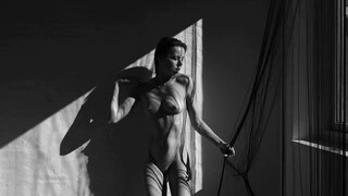 8. Shadow Tango: Nude Model Dancing in Beautiful Light by CommandoArt