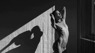 2. Shadow Tango: Nude Model Dancing in Beautiful Light by CommandoArt