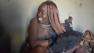 Himba.ヒンバ族とトランポリン跳んでみた。(NAMIBIA)