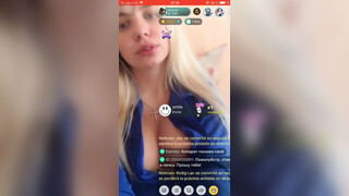 8. Russian girl show niple boobs at bigo live sexy