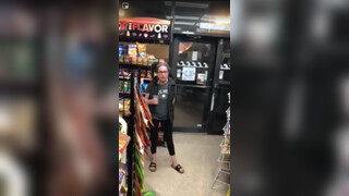 4. RACIST WOMAN DESTROYS STORE AND HITS BLACK LADY!!