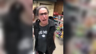 10. RACIST WOMAN DESTROYS STORE AND HITS BLACK LADY!!