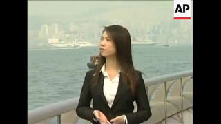 1. Naked newsreader on Hong Kong television