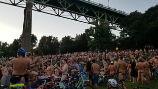 1. Nude Party Before and After Bike Ride Portland | Nude Shower !!