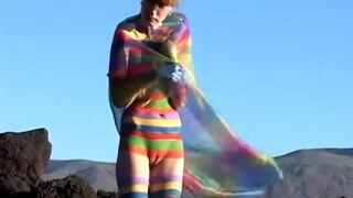 4. body painting. ivana – rainbow stripes. photo shoot 211