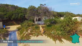 9. En Corse le domaine naturiste thalasso et SPA de Riva Bella – Hébergement eco bungalows plage