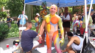 4. Oasis (BODY PAINTING DAY) Artists at Play (NYC) JULY 14, 2018