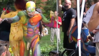 5. Oasis (BODY PAINTING DAY) Artists at Play (NYC) JULY 14, 2018