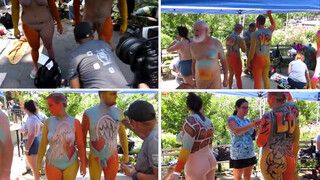 6. Oasis (BODY PAINTING DAY) Artists at Play (NYC) JULY 14, 2018