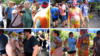10. Oasis (BODY PAINTING DAY) Artists at Play (NYC) JULY 14, 2018