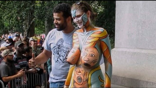 Oasis (BODY PAINTING DAY) Artists at Play (NYC) JULY 14, 2018