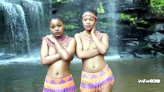 1. African beauties with IMIFANEKISO, Model: Okuhle  and Sbongile, song by Bahubhe_Gabigabi.