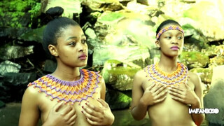 African beauties with IMIFANEKISO, Model: Okuhle  and Sbongile, song by Bahubhe_Gabigabi.