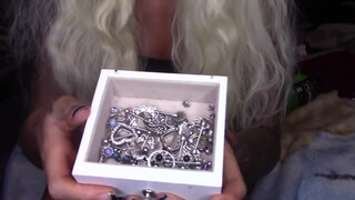 2. MOST HIGHLY REQUESTED VIDEO! MY NIPPLE JEWELRY COLLECTION! | AngelVicious