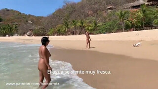 7. First time at Zipolite Nudist Festival HD 720p