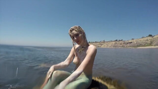 6. Body Painting a Siren Behind the Scenes!