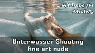 Underwater fine art nude photography