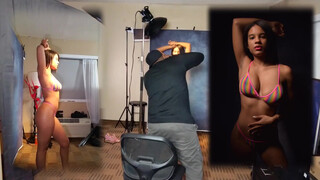 10. behind the scene of sexy almost naked nude topless boudoir photoshoot  2022