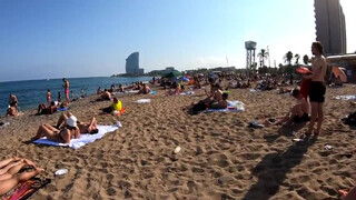 7. BARCELONA BEACH WALK SPAIN – September 2021