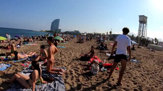 10. BARCELONA BEACH WALK SPAIN – September 2021