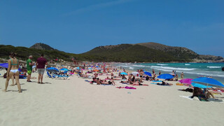 1. Beach walk | Cala Agulla | Mallorca 4K ????️????????