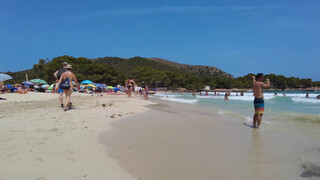 8. Beach walk | Cala Agulla | Mallorca 4K ????️????????