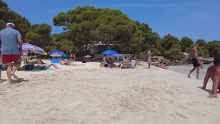 10. Beach walk | Cala Agulla | Mallorca 4K ????️????????