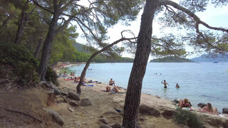 1. Beach walk | Platja de Formentor | Mallorca | Spain | 4K