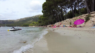 9. Beach walk | Platja de Formentor | Mallorca | Spain | 4K